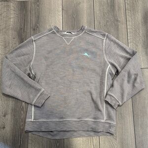 Men’s Tommy Bahama Gray Crewneck Sweater Sz M